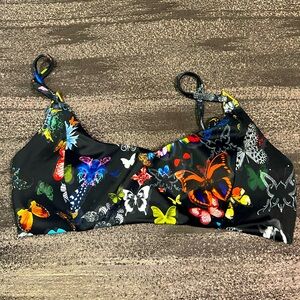 Christian Lacroix Butterfly Parade Print Swiminista Top